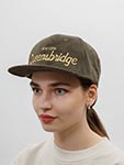 Бейсболка HOOD арт. 103-SWC001-NY037-BD Queensbridge Cord (оливковый / желтый)